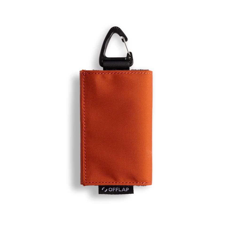 【在庫処分】Commuters' KeyWallet ３つ折り財布 OFFLAP -Orange