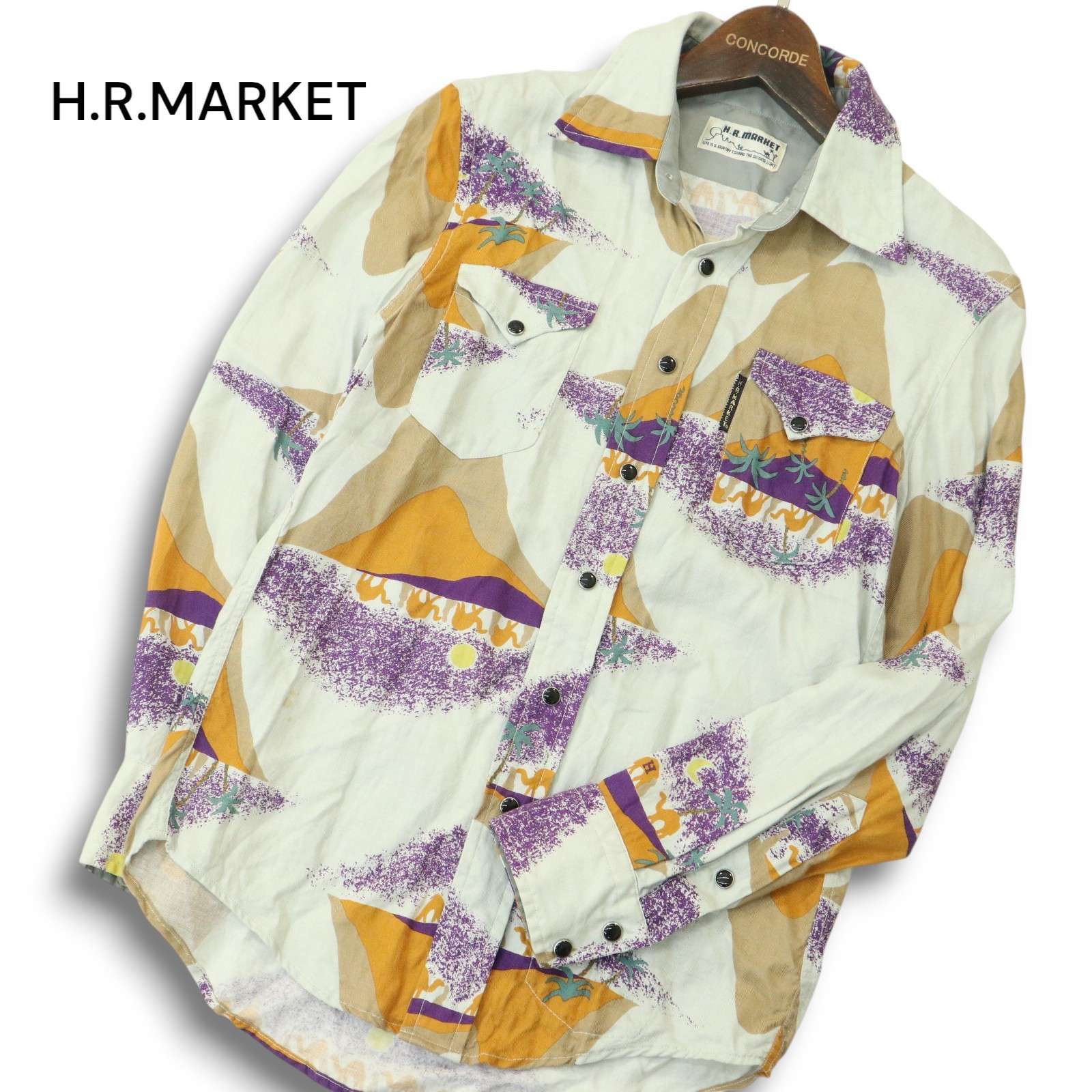 H.R.MARKET ハリウッドランチマーケット 春夏 ラクダ☆ レーヨン