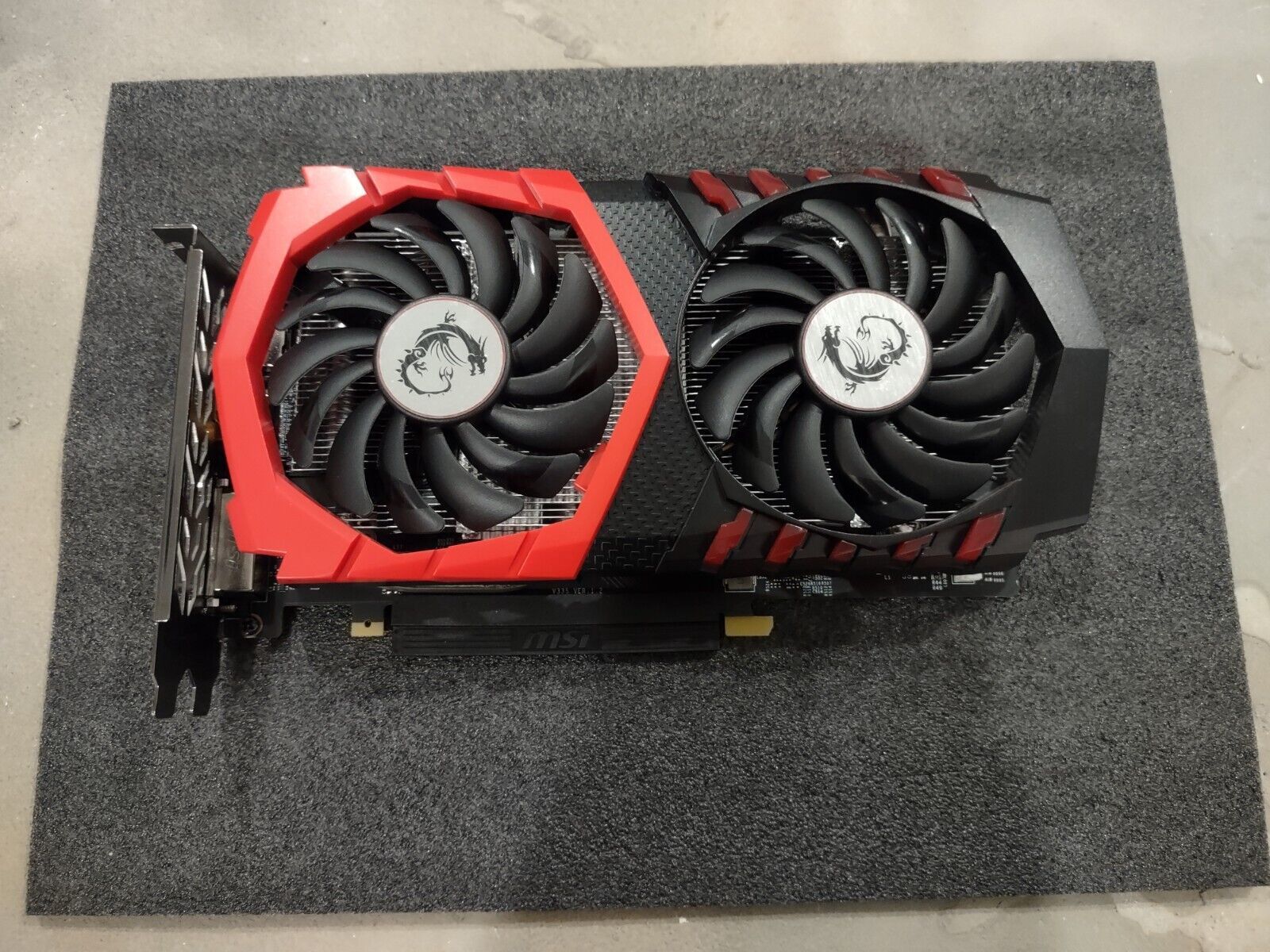 MSI GeForce GTX1050ti 4GB デュアルファン MSI デュアルファン