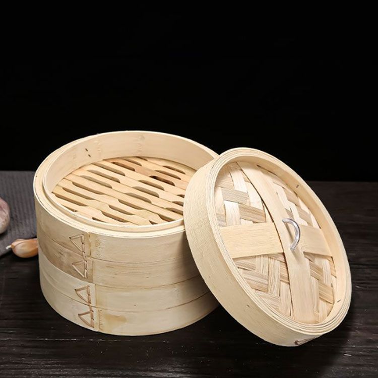 送料無料 3段セット 26cm 竹中華セイロ せいろ 蒸し器 中華