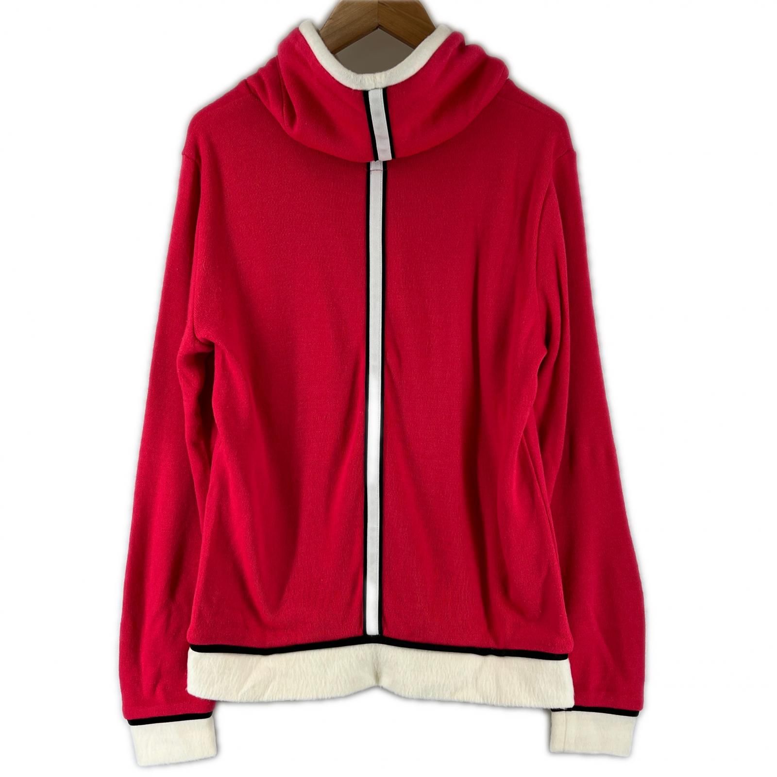 美品 ARCHIVIO アルチビオ ブランドロゴ 秋冬 AW カットソー アクリル/ウール ローズレッド レディース 40(L) プルオーバーパーカー【古着】【中古】 美品 ARCHIVIO アルチビオ ブランドロゴ 秋冬 AW カットソー アクリル