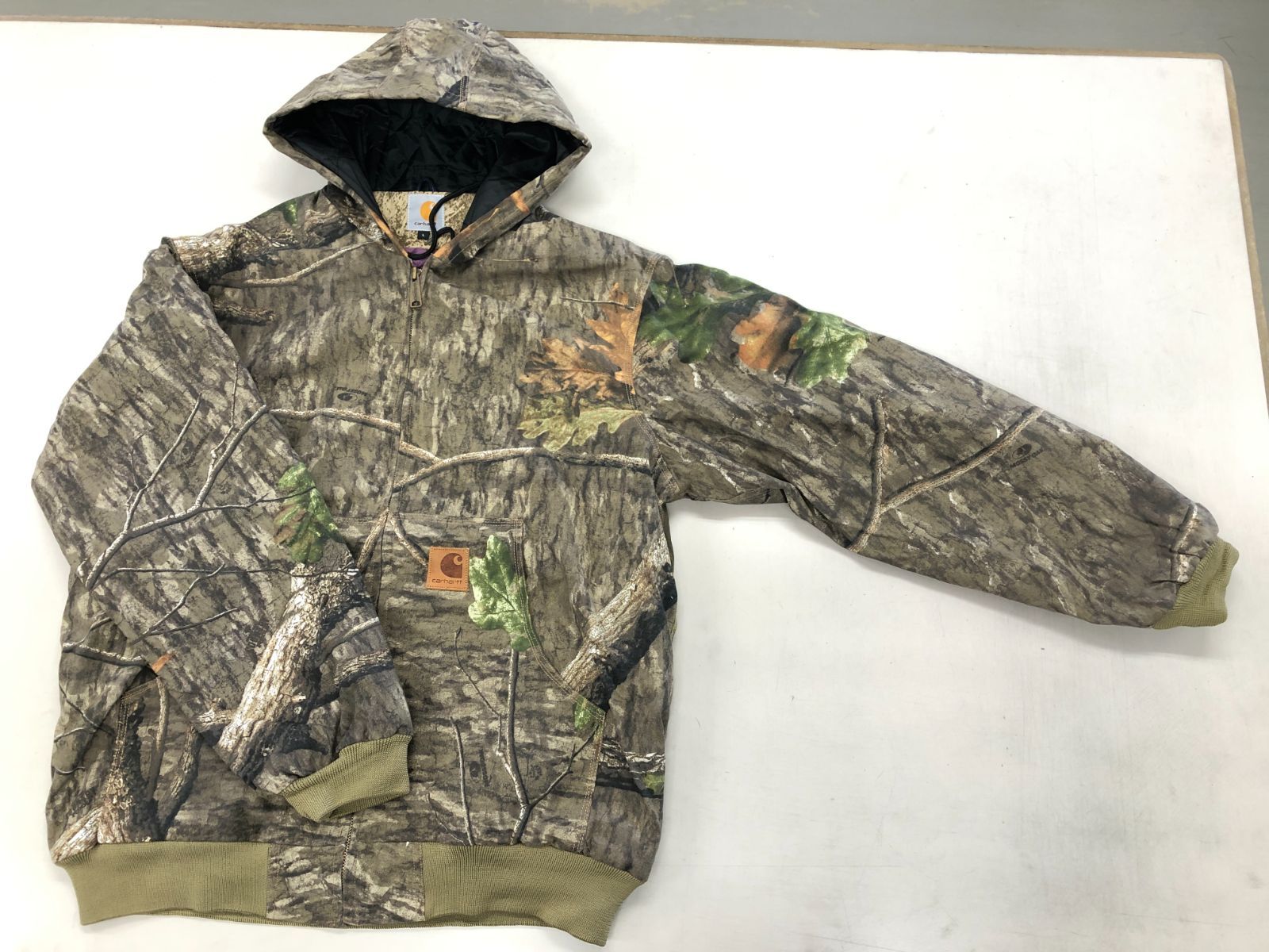 carhartt アクティブパーカー リアルツリー L Carhartt カーハート リメイク アクティブジャケット Lサイズ