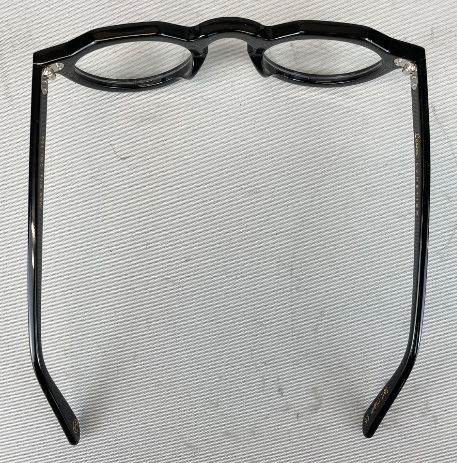 I4OG6 LESCA レスカ LUNETIER ルネティエ Mod. Pica COL.100 メガネ 