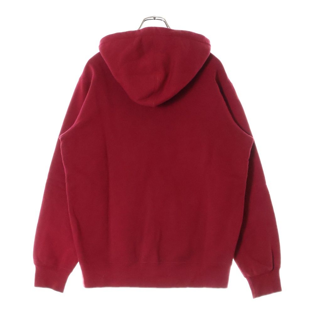 17ss Supreme フーディー パーカー レッド Lサイズ SUPREME (シュプリーム) 17SS Small Box Logo Zip Up Hooded