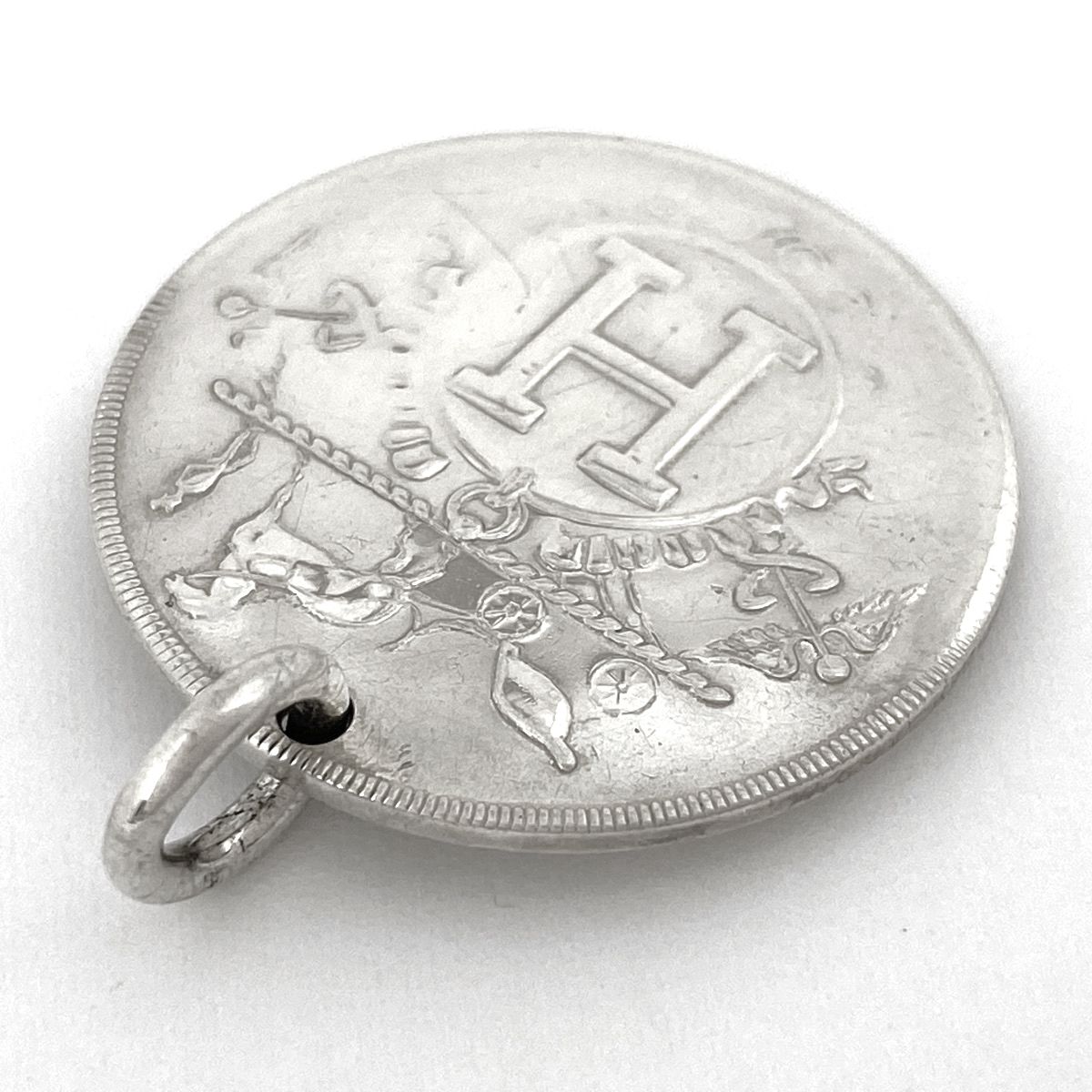 エルメス HERMES エクスリブリス チャーム ネックレストップ