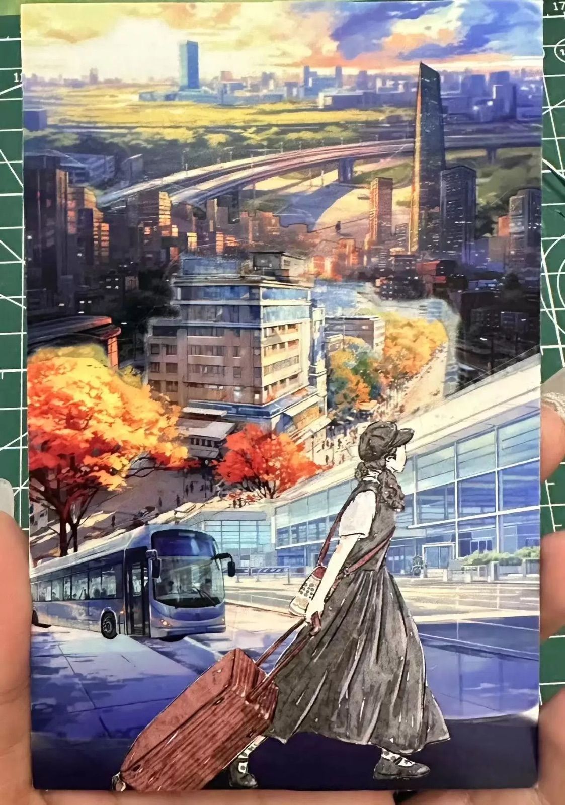 海外マステ 約1000枚 251012 海外マスキングテープ巻き売り 奔走 風景マスキング