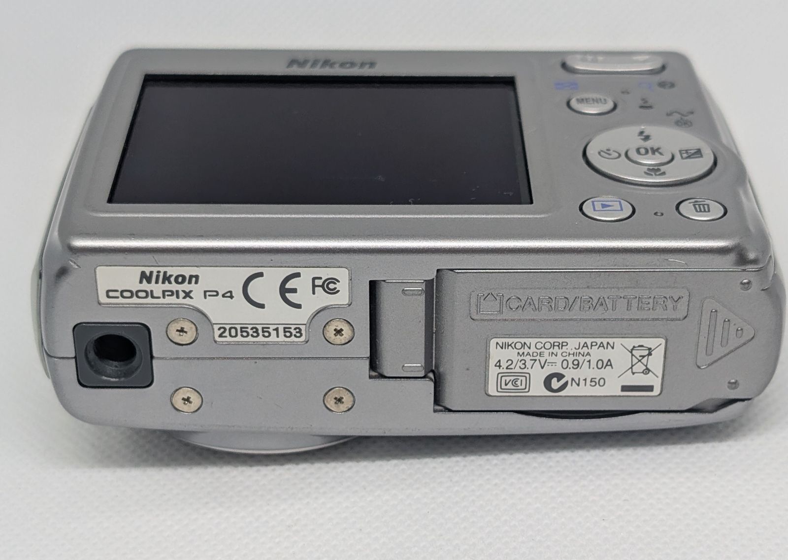 現状品 Nikon ニコン COOLPIX P4 VR デジタルカメラ コンデジ Amazon.com : Nikon Coolpix P4 8.1MP Digital Camera with 3.5x