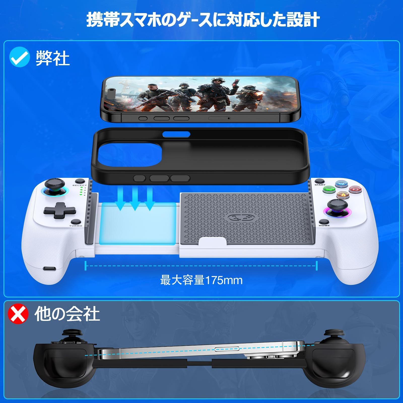 ワイヤレス接続 IOS|Android両用
