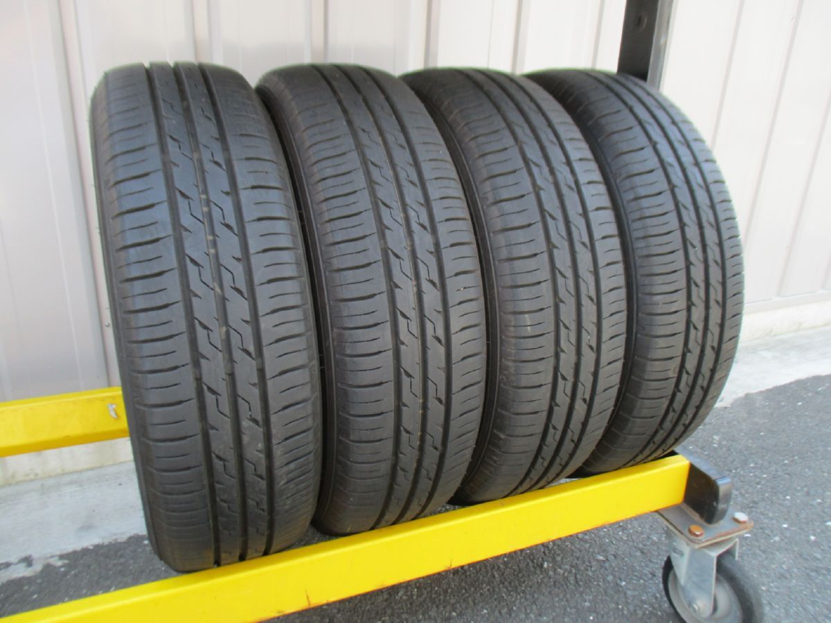 22年製！超バリ溝！国産サマータイヤエコファイン195/65R15 4本
