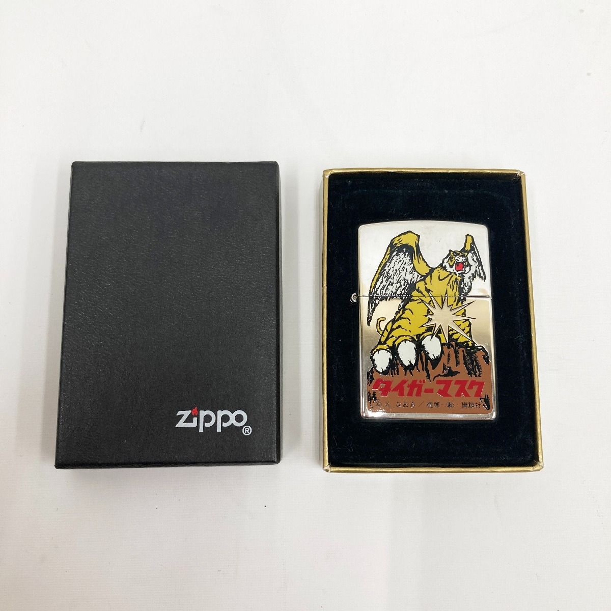 〇〇 ZIPPO 1997年製 タイガーマスク No.0895 ライター