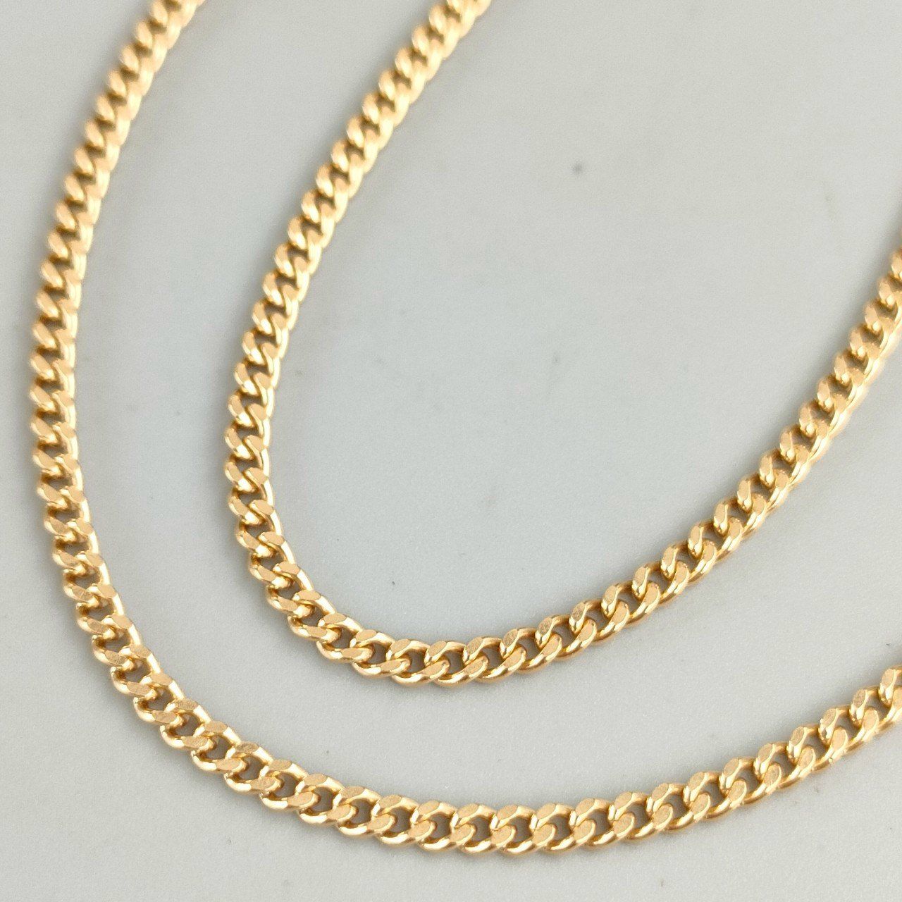(C112905) K18ネックレス チェーン 18金YG 造幣局 本店限定価格】18金/K18/18K ゴールド/GOLD 刻印/造幣局