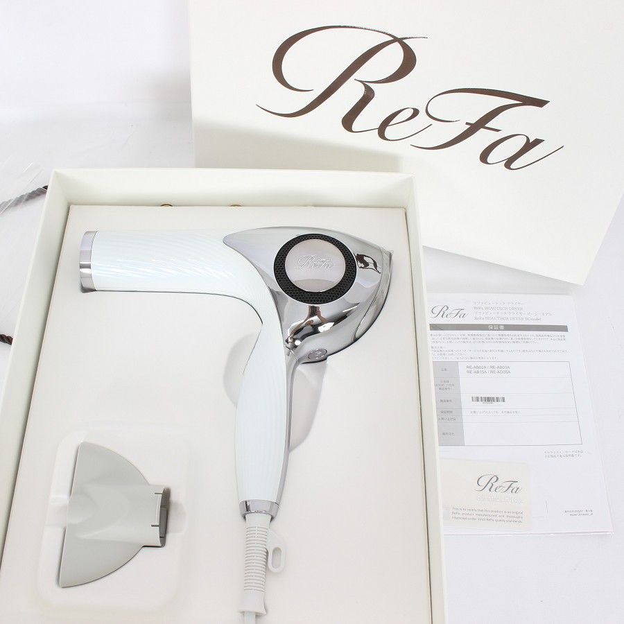 MTG ReFa BEAUTECH DRYER RE-AB02A ホワイト リファビューテック ドライヤー 本体