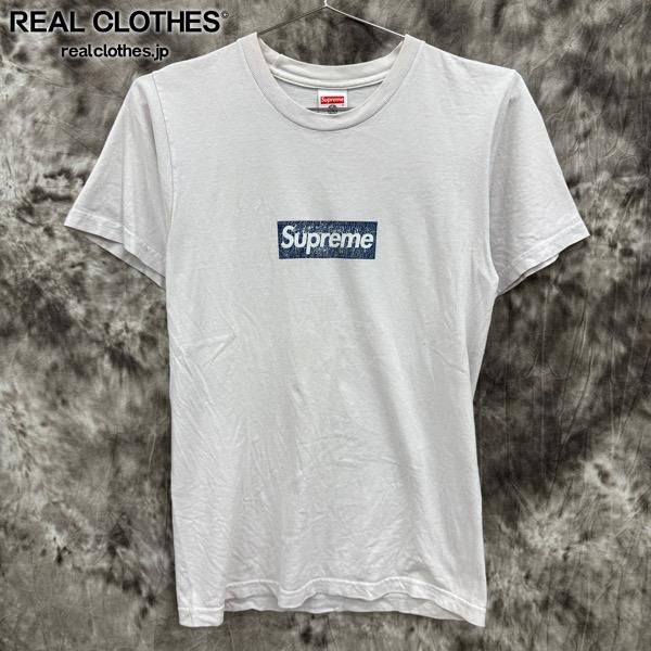 ゆ*う様 Supreme M Tシャツ ニューヨーク・ヤンキース Supreme/シュプリーム【15SS】New York Yankees Box Logo Tee