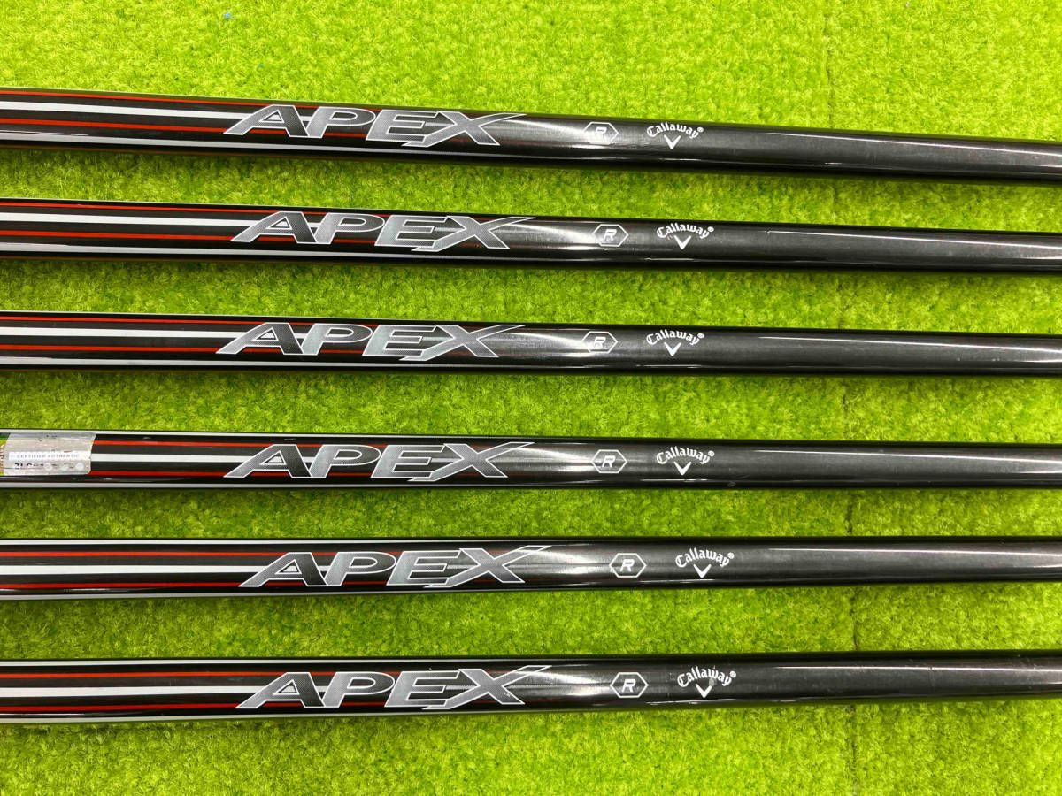 Callaway APEX 2016 FORGED CF16 APEX R 5.6.7.8.9.P アイアンセット