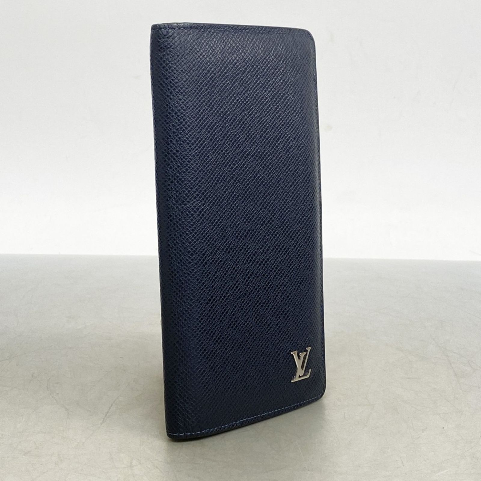 LOUIS VUITTON タイガ ポルトフォイユ・ブラザ 長財布 ネイビー