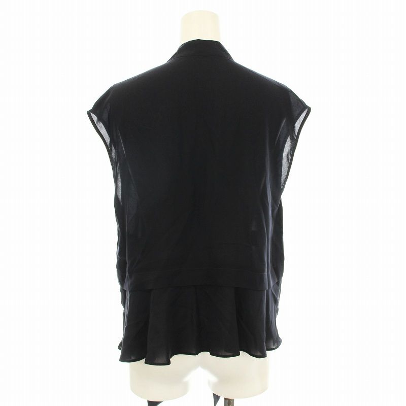【美品】アルアバイル-allureville-ロングノースリーブブラウス アルアバイル allureville 24AW ノースリーブ シャツ 202420-13