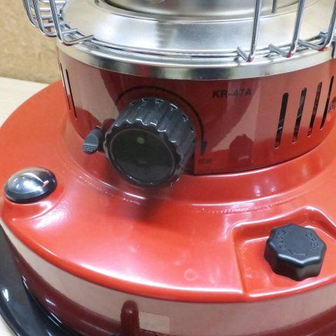 TOYOTOMI トヨトミ KR-47A 石油ストーブ レッド 2018年製 - メルカリ