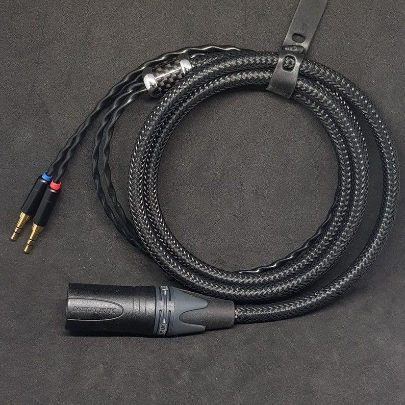 【中古】HIFIMAN専用超高音質バランスケーブル【ふじっこ煮さんハンドメイド】 中古】HIFIMAN専用超高音質バランスケーブル【ふじっこ煮さん