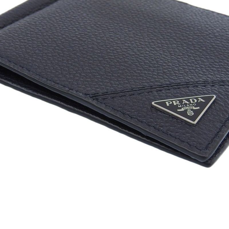 プラダ PRADA マネークリップ 二つ折り財布 カードケース