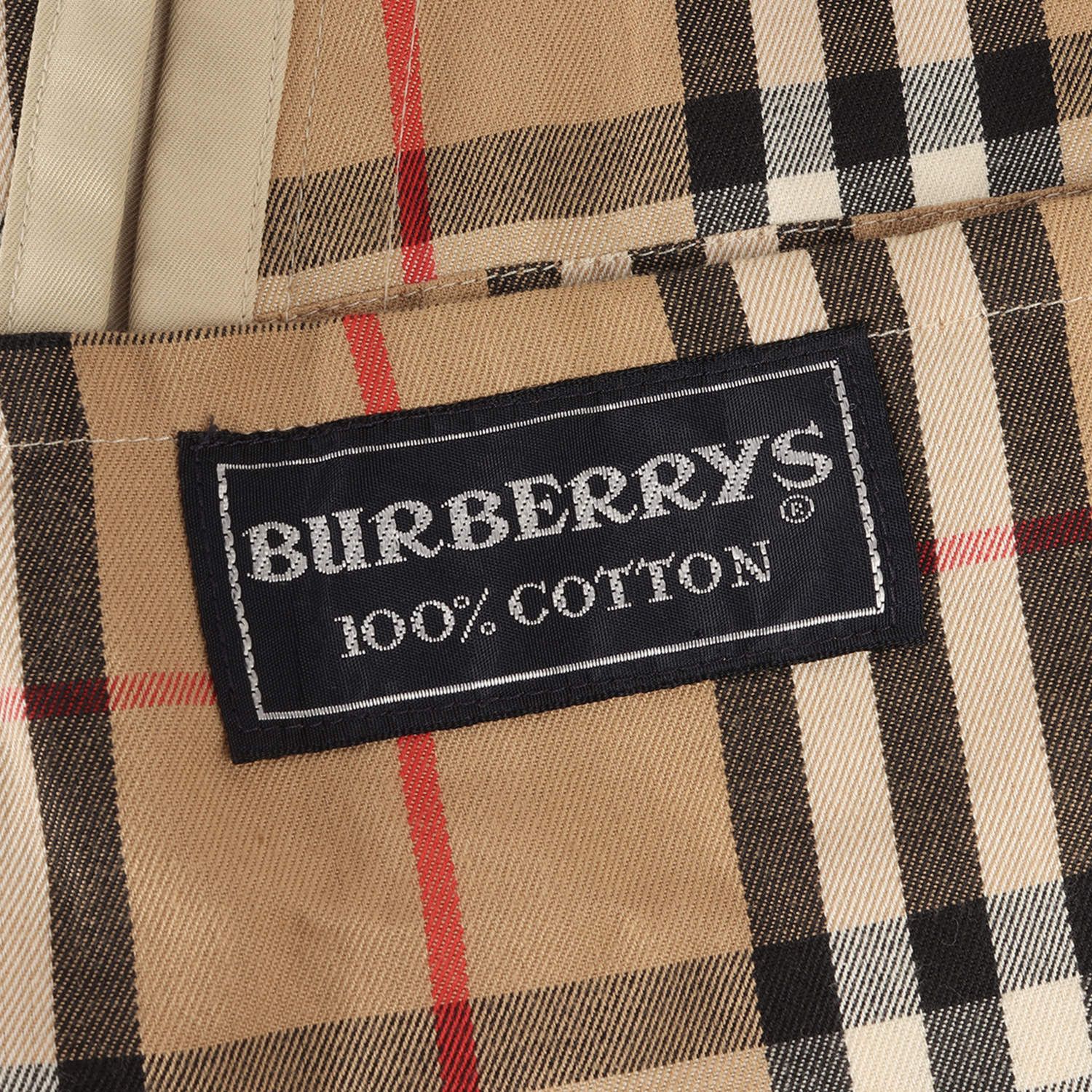 BURBERRY バーバリー コート 90s 裏地 ノバチェック コットン