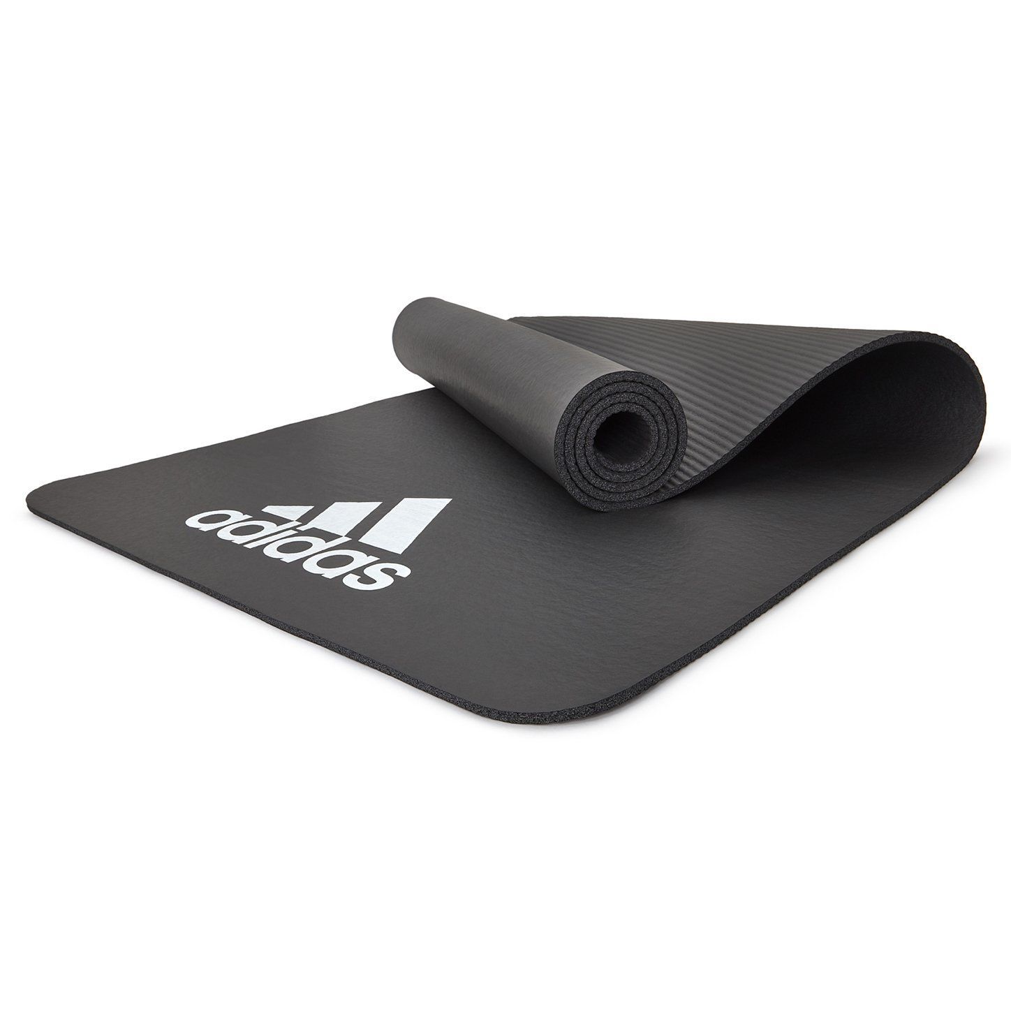 フィットネスマット/エクササイズマット/ヨガマット adidas(アディダス) ソフトな肌触り合成ゴム素材