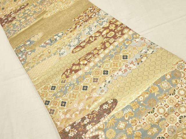 A96愛華 着物 付け下げ　梅竹模様　正絹　美品 A96愛華 着物 訪問着 刺繍 辻ヶ花地紋 暈し正絹フォーマル美品