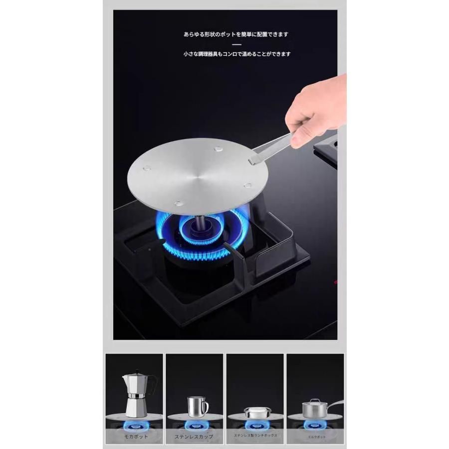 熱拡散器プレート IHヒーティングプレート 使いやすい 熱誘導