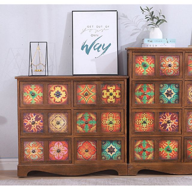 種類1：幅62cm リビング 収納 棚 チェスト キャビネット サイドボード