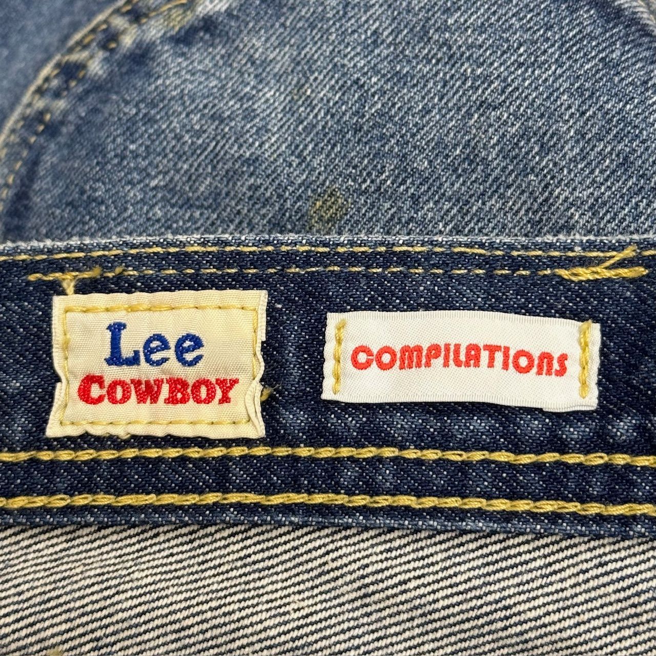 Y*.様 Lee ロゴプレート非売品 参考上代22000円 Lee COMPILATIONS COWBOY PANTS 100周年記念