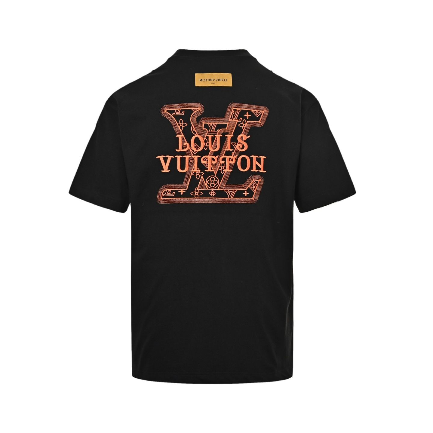今日特価】Louis Vuitton 25ss 立体大ロゴ刺繍 T シャツ-2