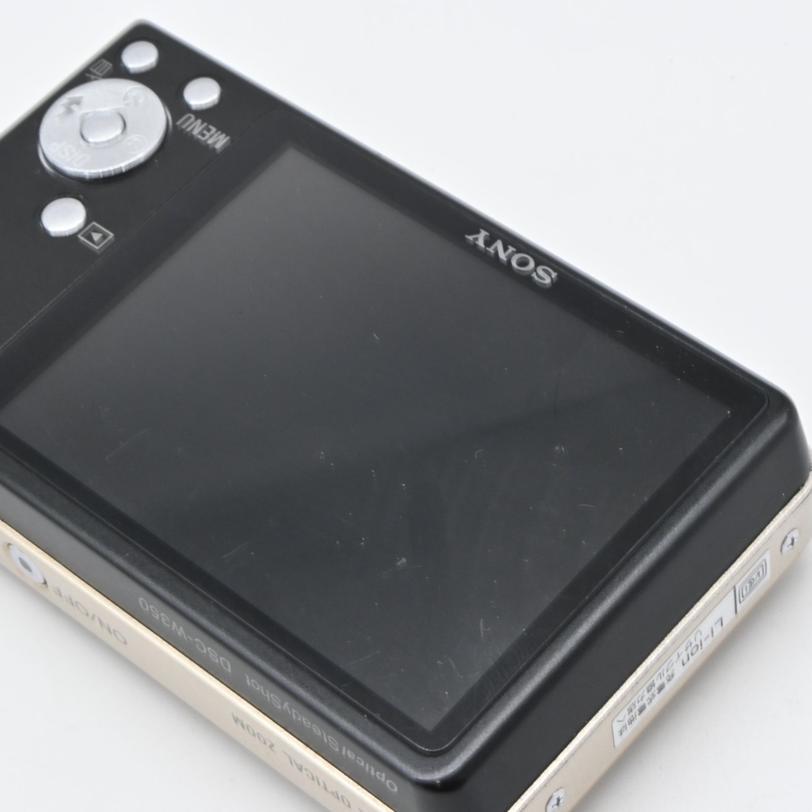 SONY デジタルカメラ Cyber-Shot(サイバーショット) W350 ゴールド DSC 