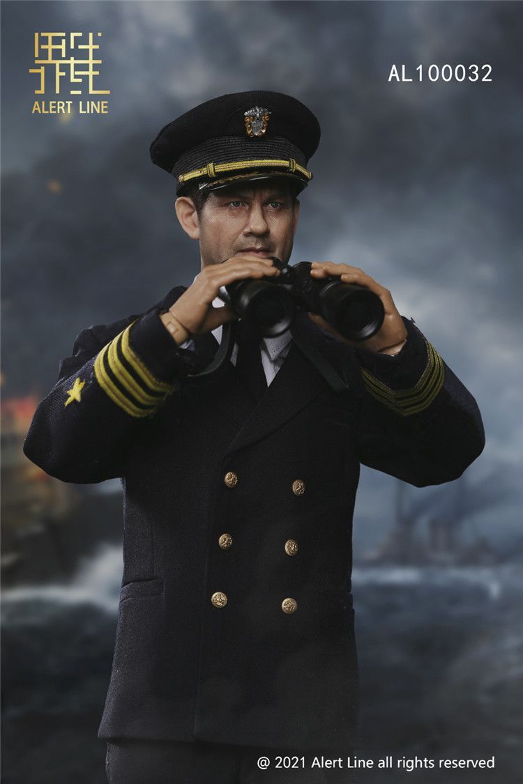 AlertLine 1/6 WW2 アメリカ海軍 駆逐艦 グレイハウンド 艦長 AlertLine 1/6 WW2 アメリカ海軍 駆逐艦 グレイハウンド 艦長