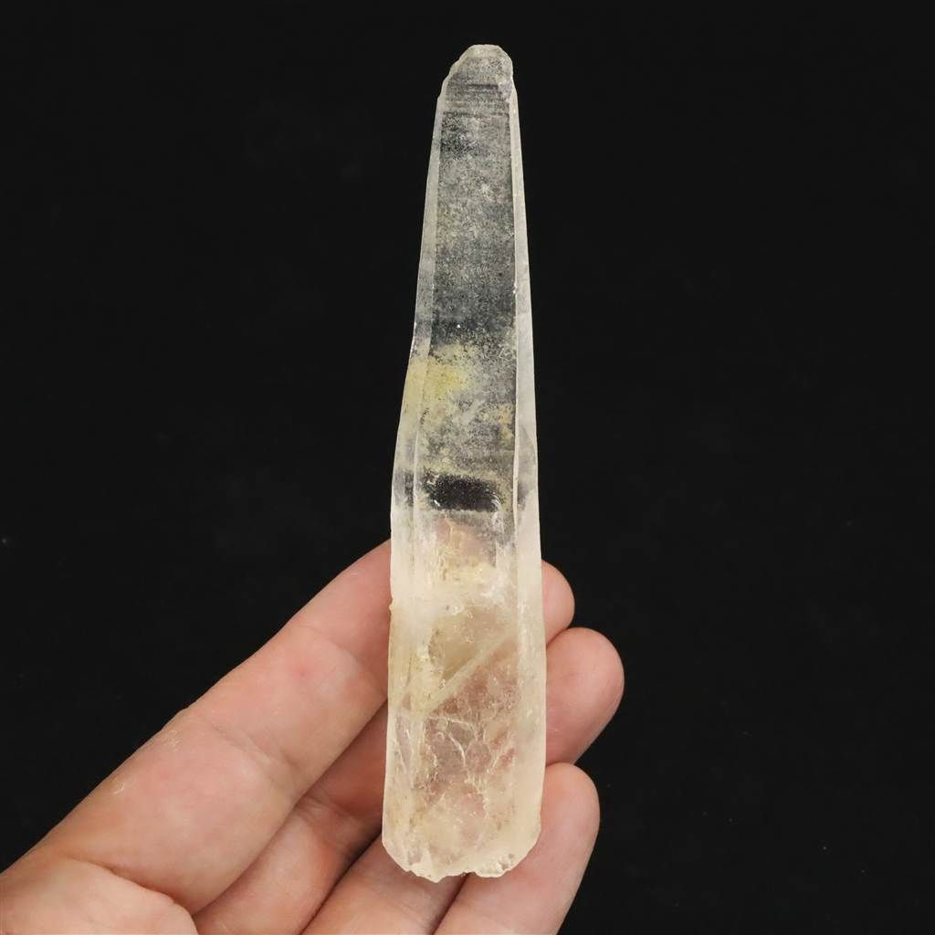 高千穂天岩戸水晶 AAA 109mm原石 セルフヒールド ディレクトリーカード付 38.0g 【榎本通商63969】