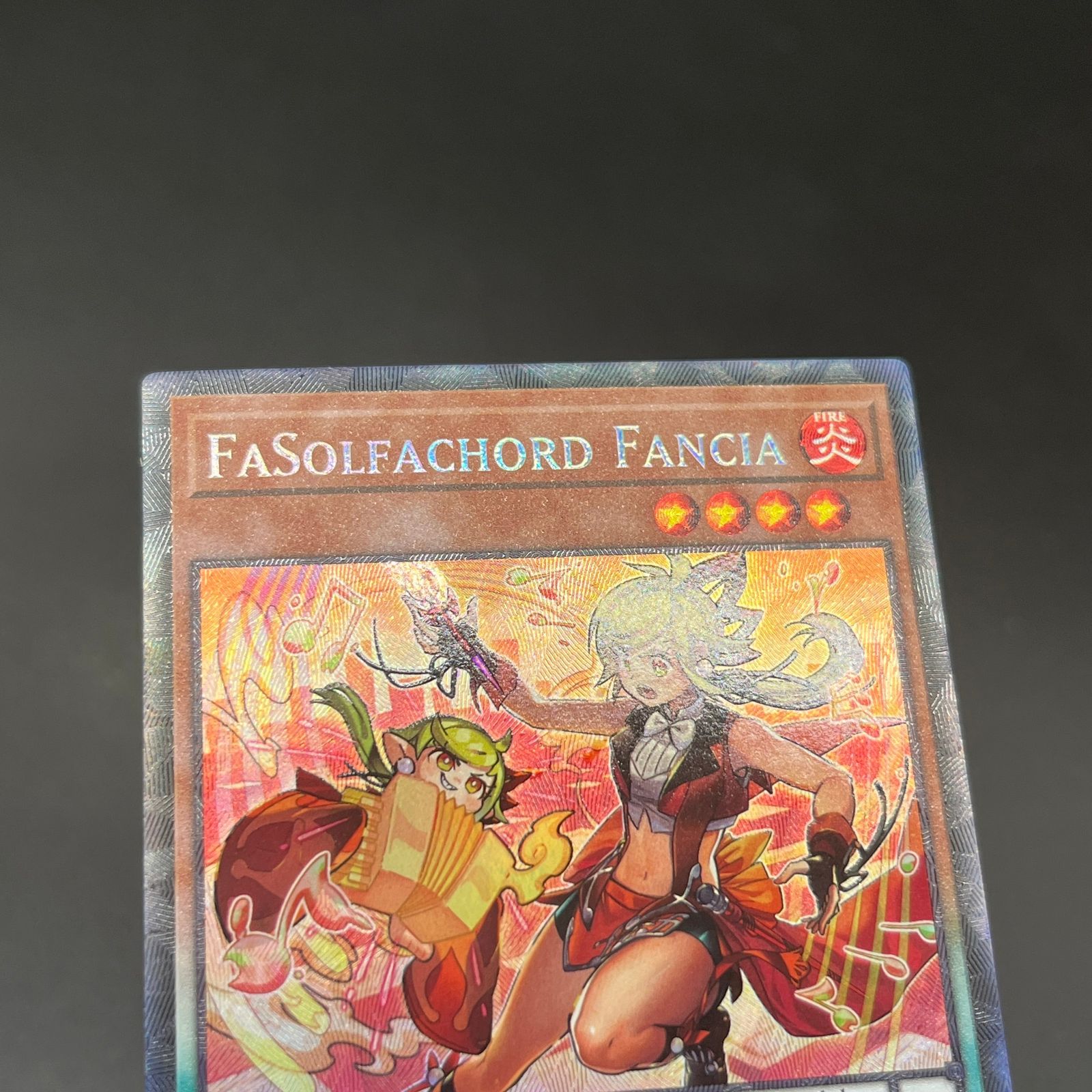 遊戯王 ファドレミコード・ファンシア/コレクターズ/英語/1st/EU版 B