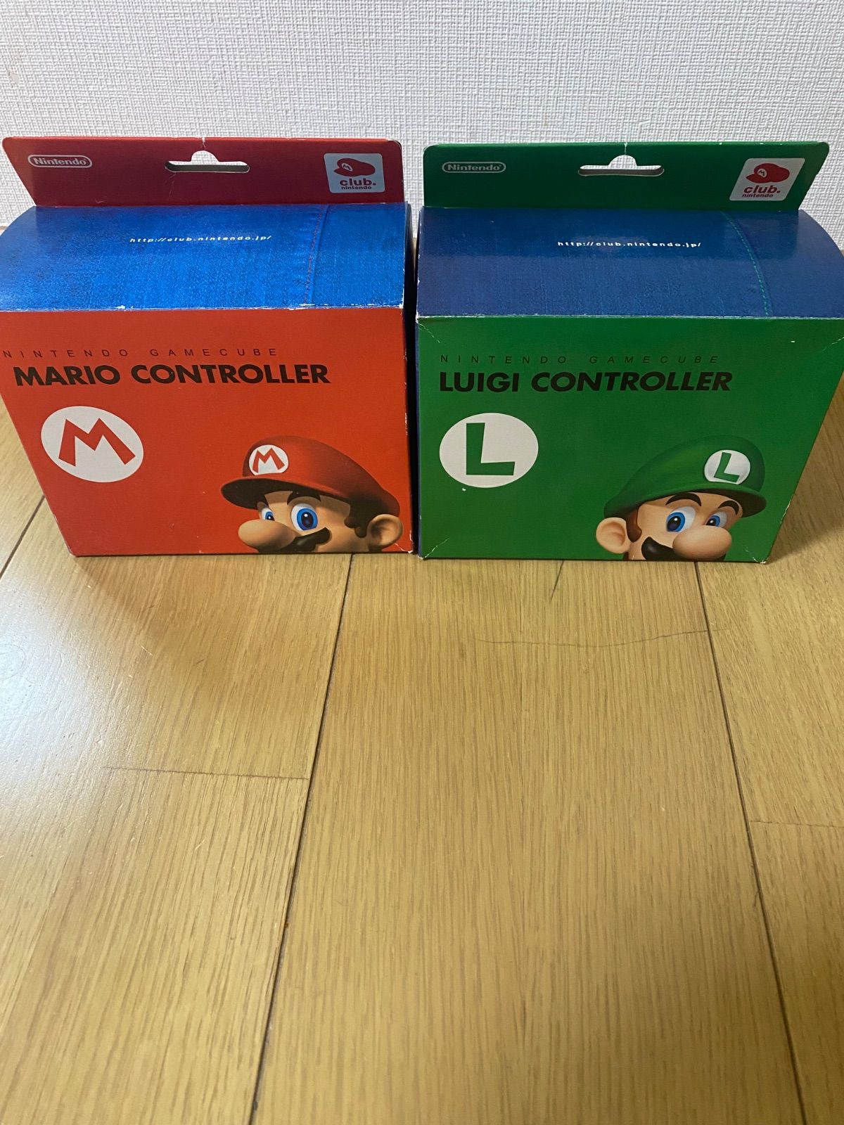 時間のない クラブニンテンドー ゲームキューブ マリオ ルイージ コントローラー