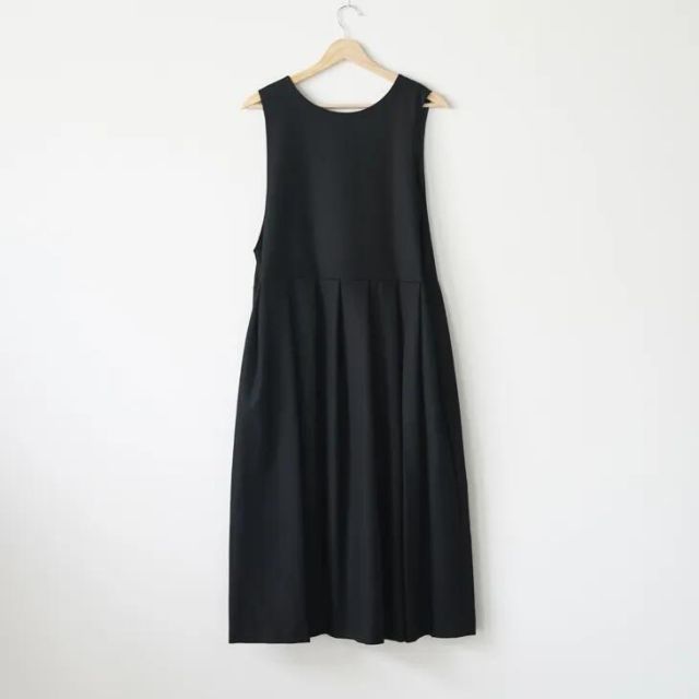 utilite ユティリテ | ジャンパースカート クロ 2 way ワンピース ドレス ウールサキソニー