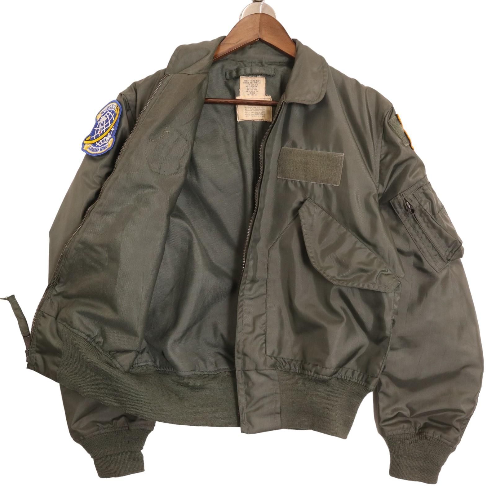 70年代 米軍実物 U.S.AIRFORCE CWU-36/P フライトジャケット