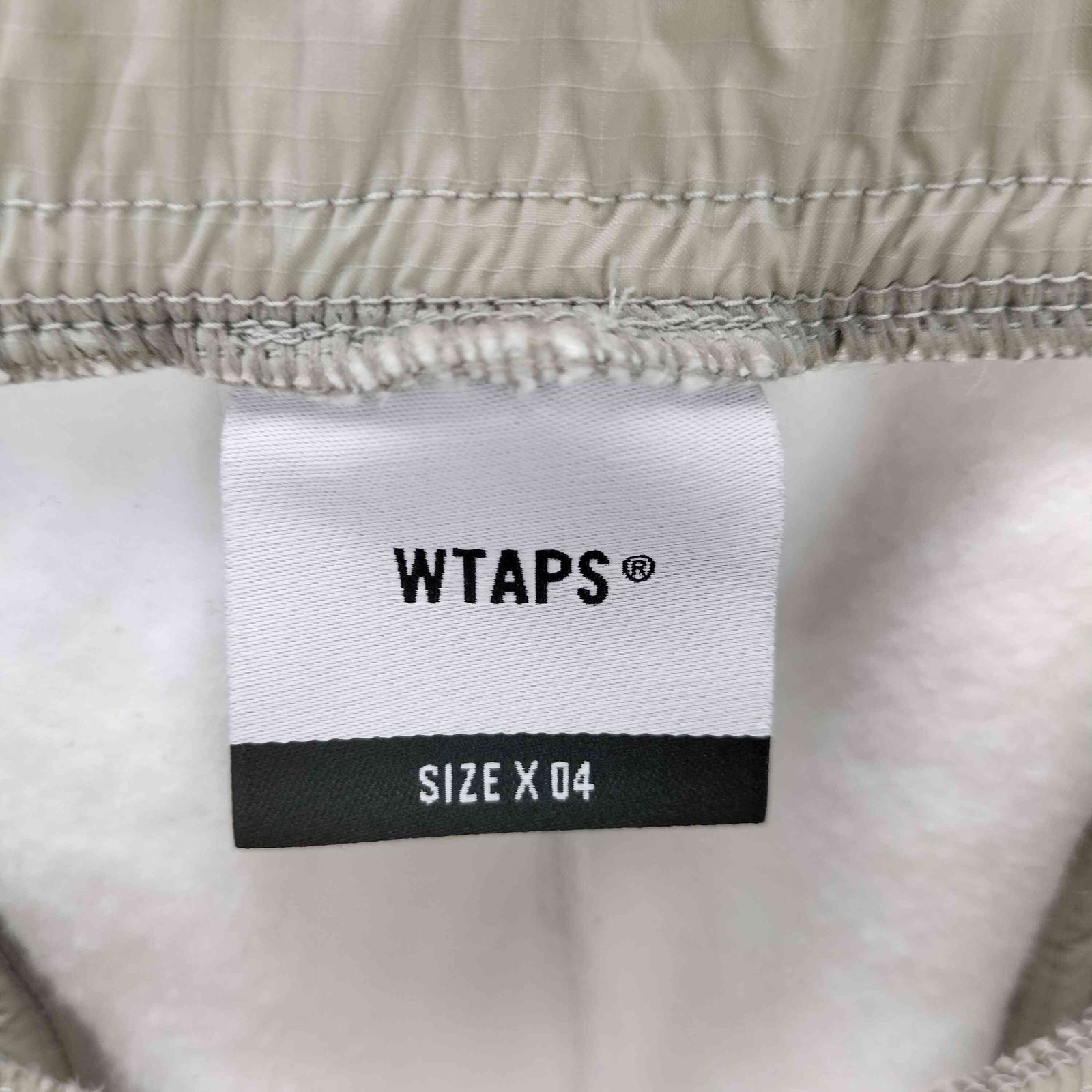 24AW WTAPS MORPH TROUSERS COTTON WHITE