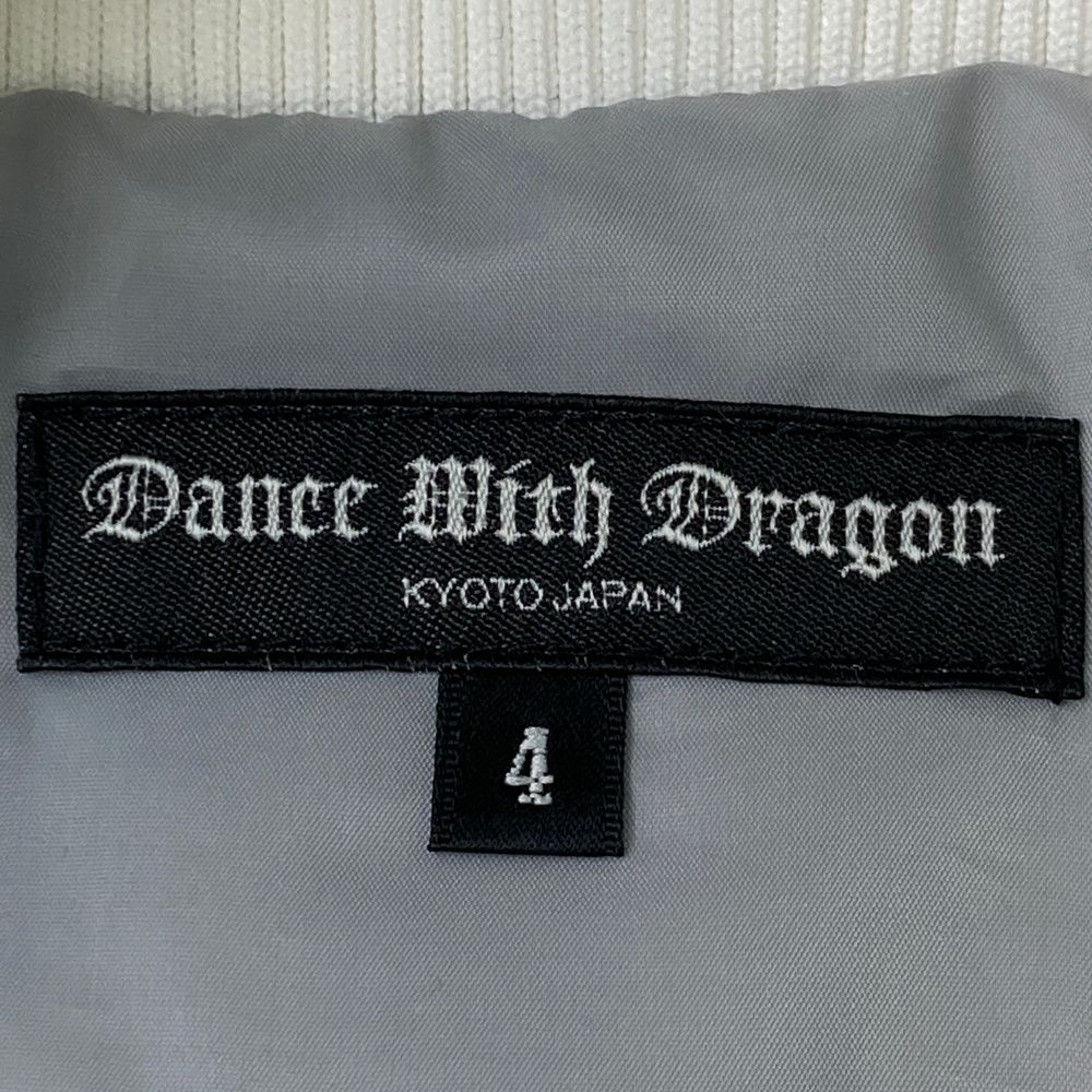 サイズ 4 DANCE WITH DRAGON ダンスウィズドラゴン 中綿 ジップジャケット チビドラ ホワイト系 240101470358 ゴルフウェア メンズ ストスト LLC-HASEGAWATOSO_COM