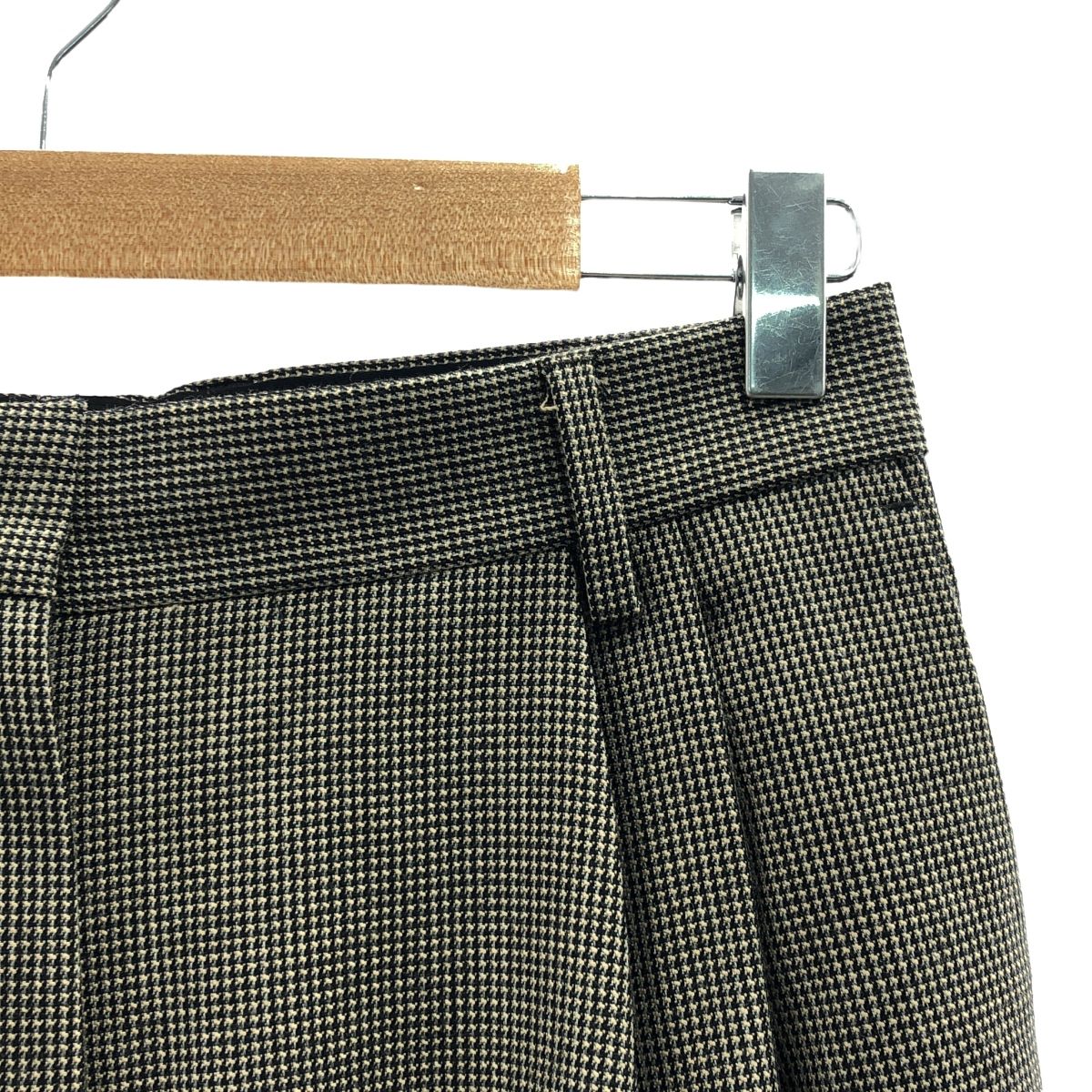 Dries Van Noten ウール ストレートパンツ チェック柄 DRIES VAN NOTEN ウール ストレートパンツ チェック柄 | NET-A