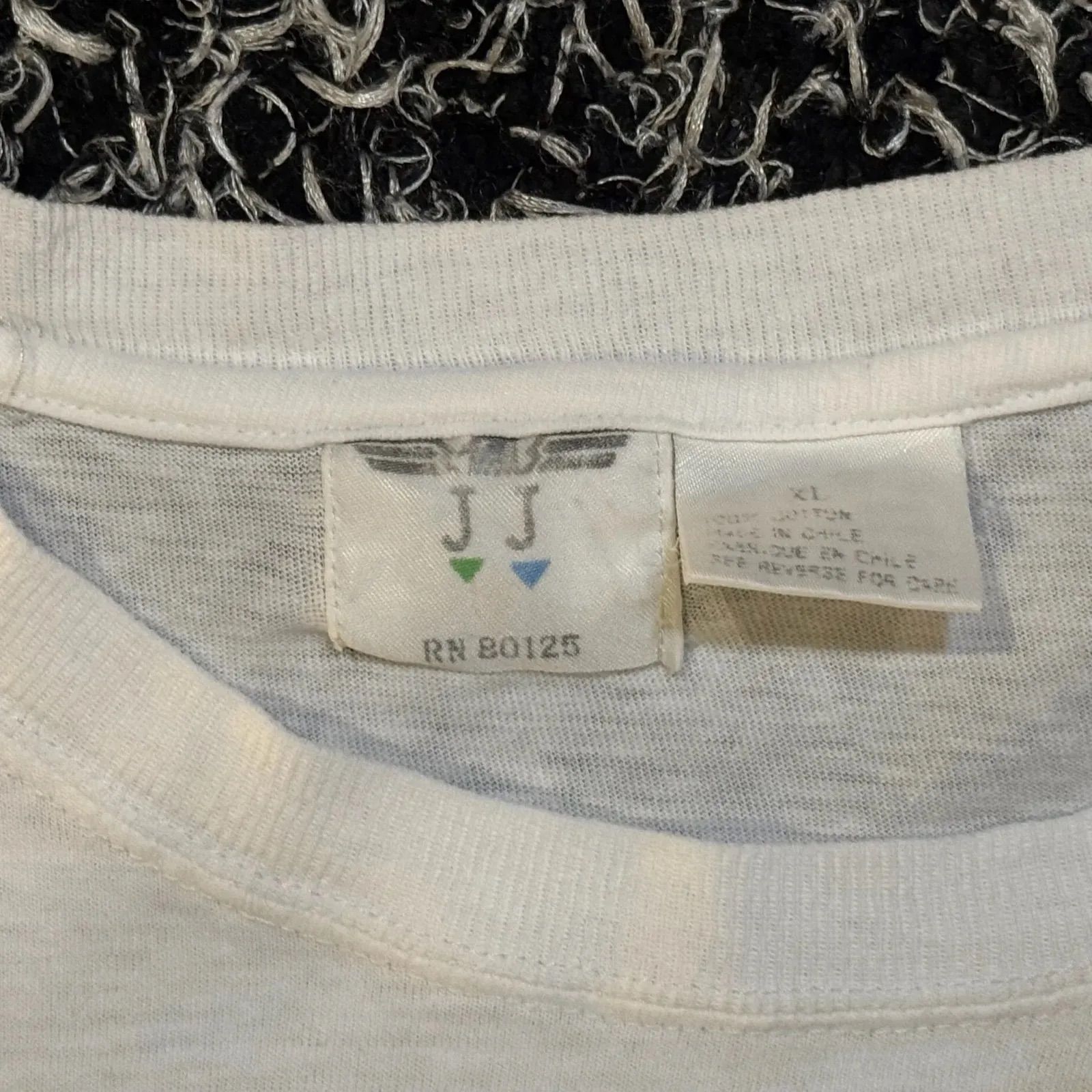 90s ユーロヴィンテージ フォトTシャツ 短丈ボックスシルエット