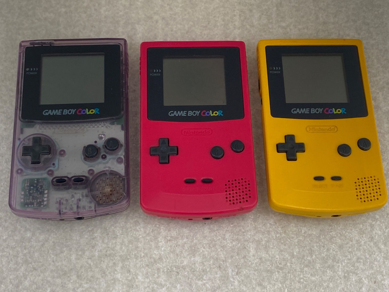 ゲームボーイカラー 本体 まとめ売り 3点 ジャンク - メルカリ