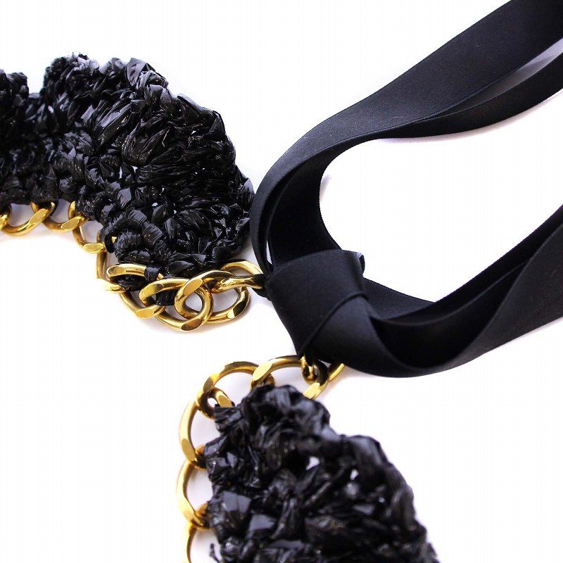 MARNI マルニ ネックレス ゴールドx黒 - 2108425E0284 MARNI | NECKLACE | SILVER&GOLD | HOWDAY