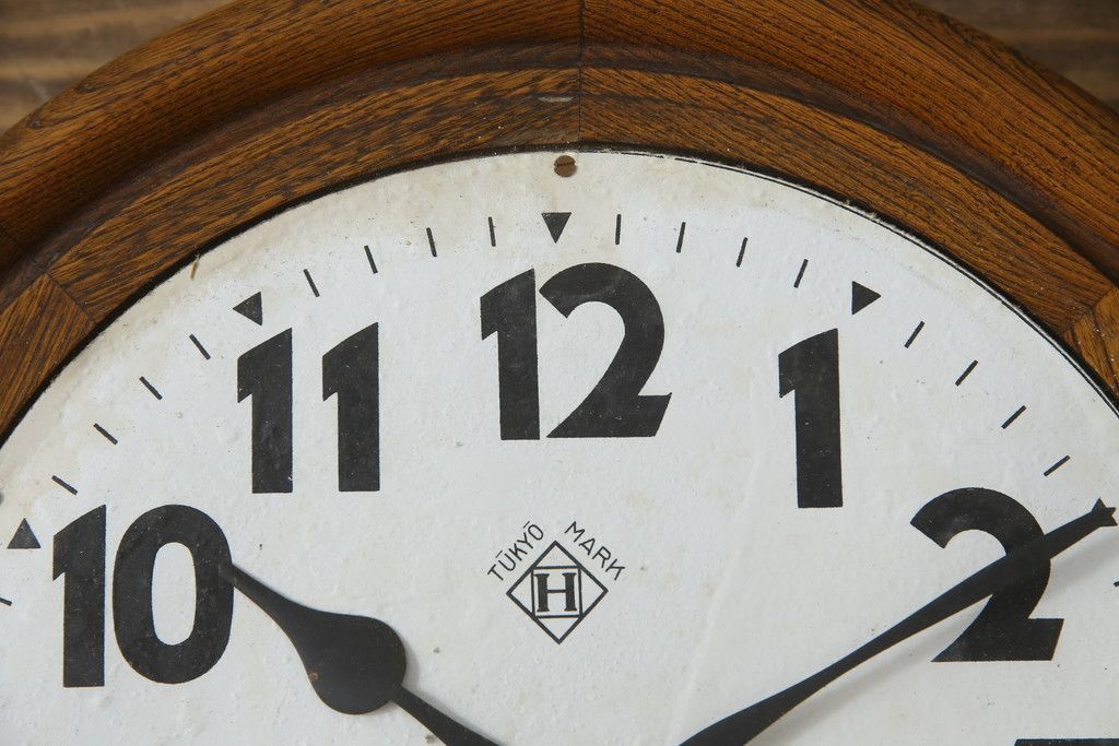 ヴィンテージ　木製　時計　TOKYO MARK 東京マーク ☆事前問合せ必須☆ TOKYO MARK 東京マーク TUKYO MARK 振り子
