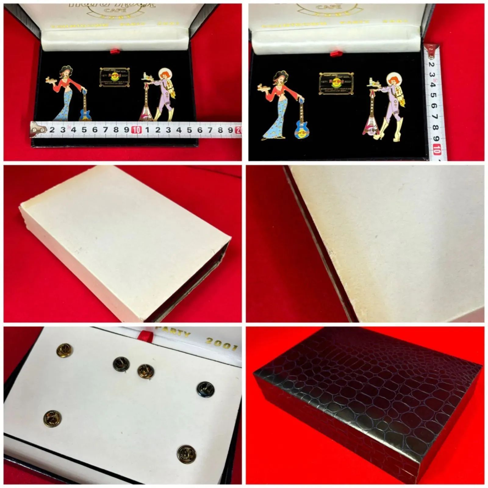 ハードロックカフェ ピンバッジ 神戸 カウントダウンパーティー 2001