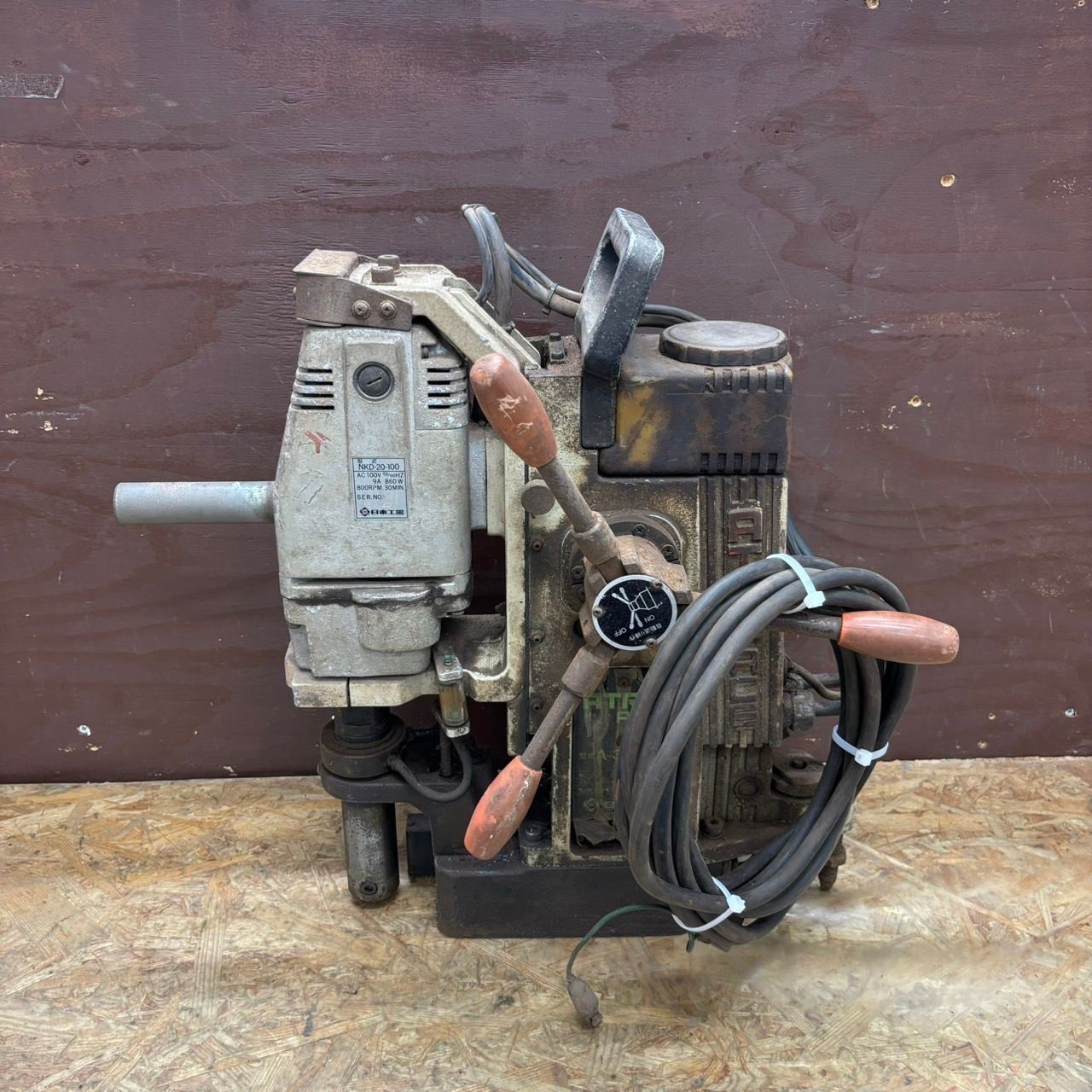 h8560 日東工器 ATRAACE アトラエース A-NKD-20-100 磁気ボール盤