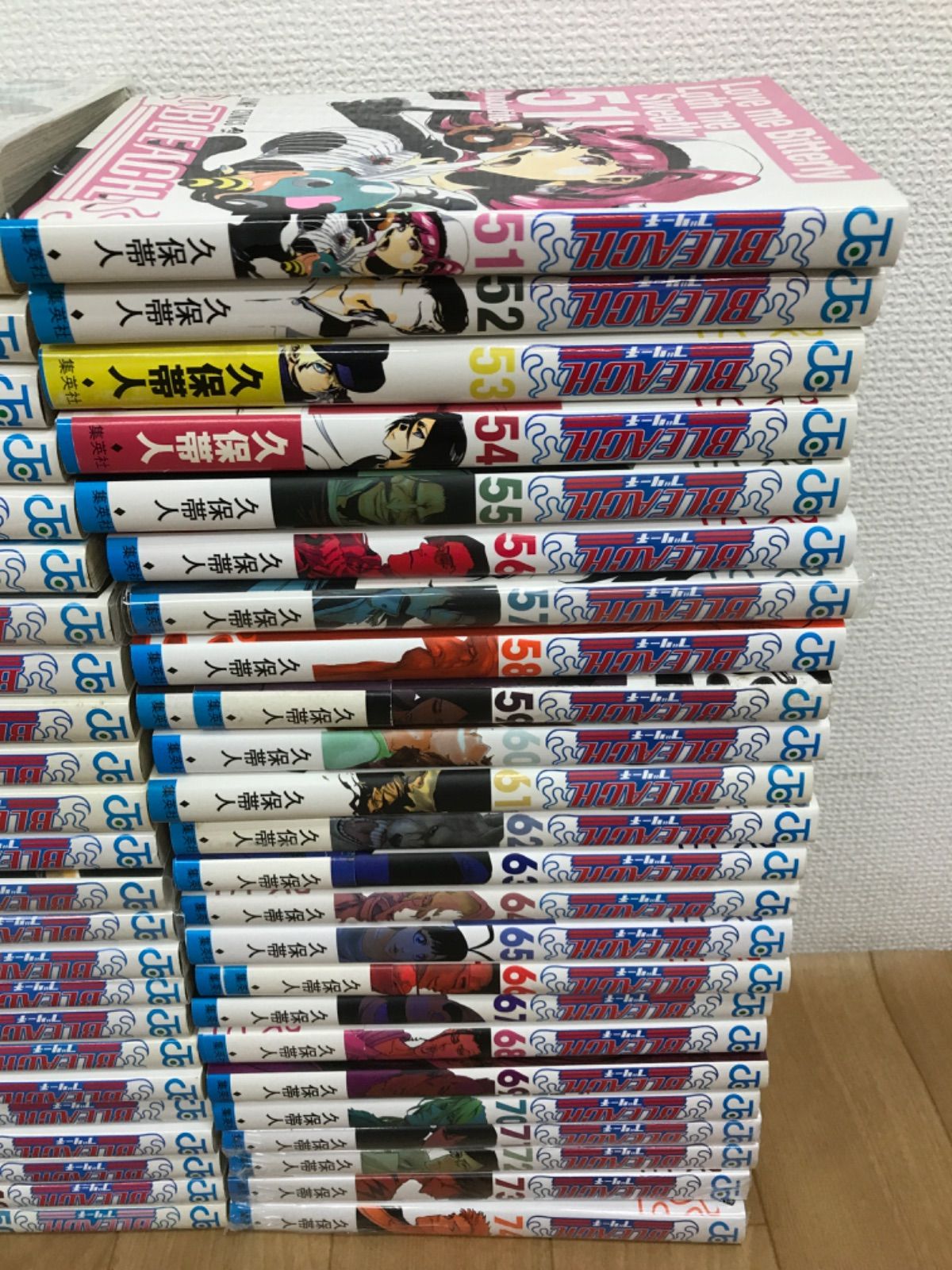 ☆③【未開封7冊】BLEACH ブリーチ 1~74巻 全巻セット 久保帯人《ER22L