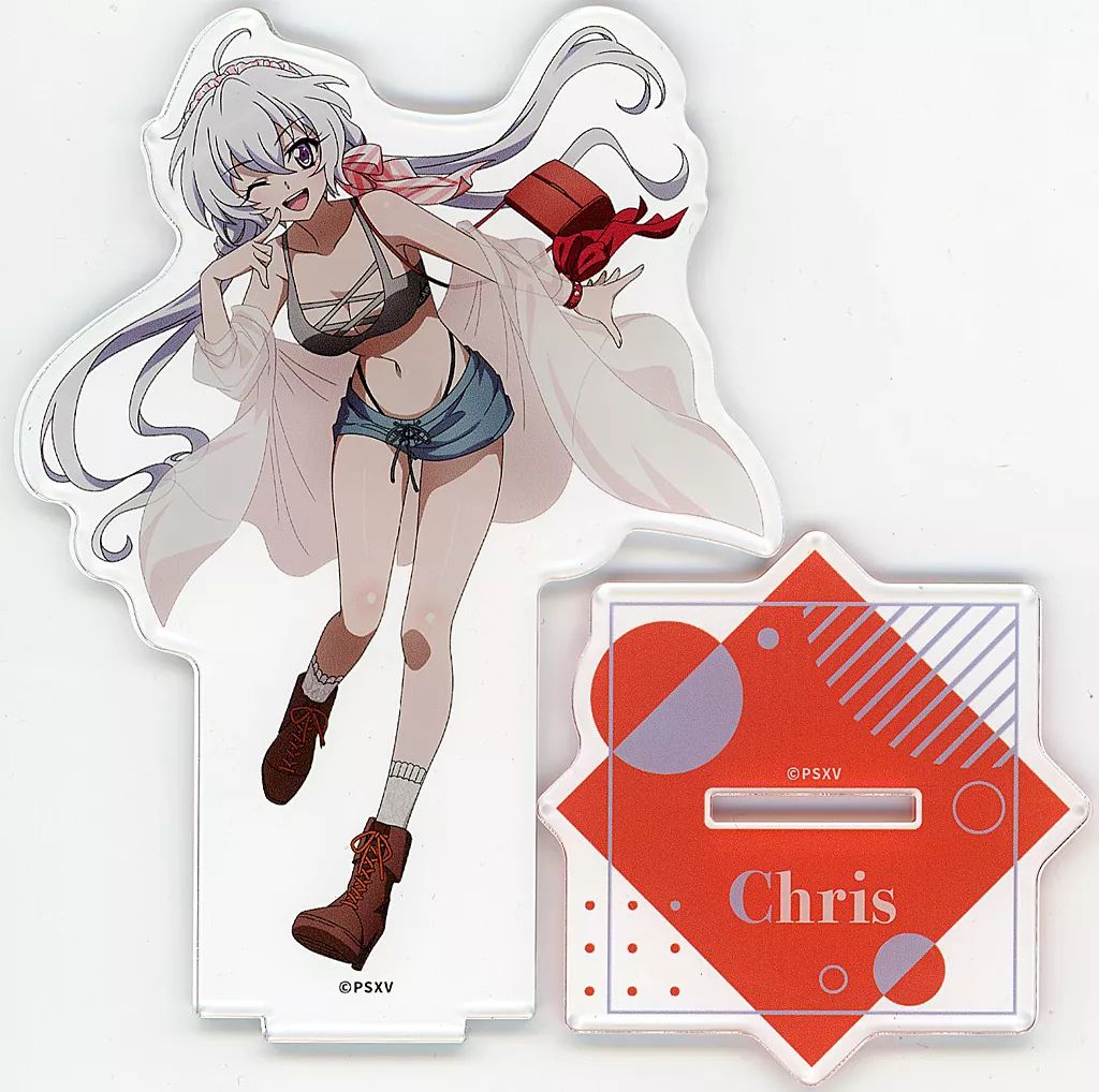 中古】アクリルスタンド・アクリルパネル 雪音クリス 描き下ろしBIG 