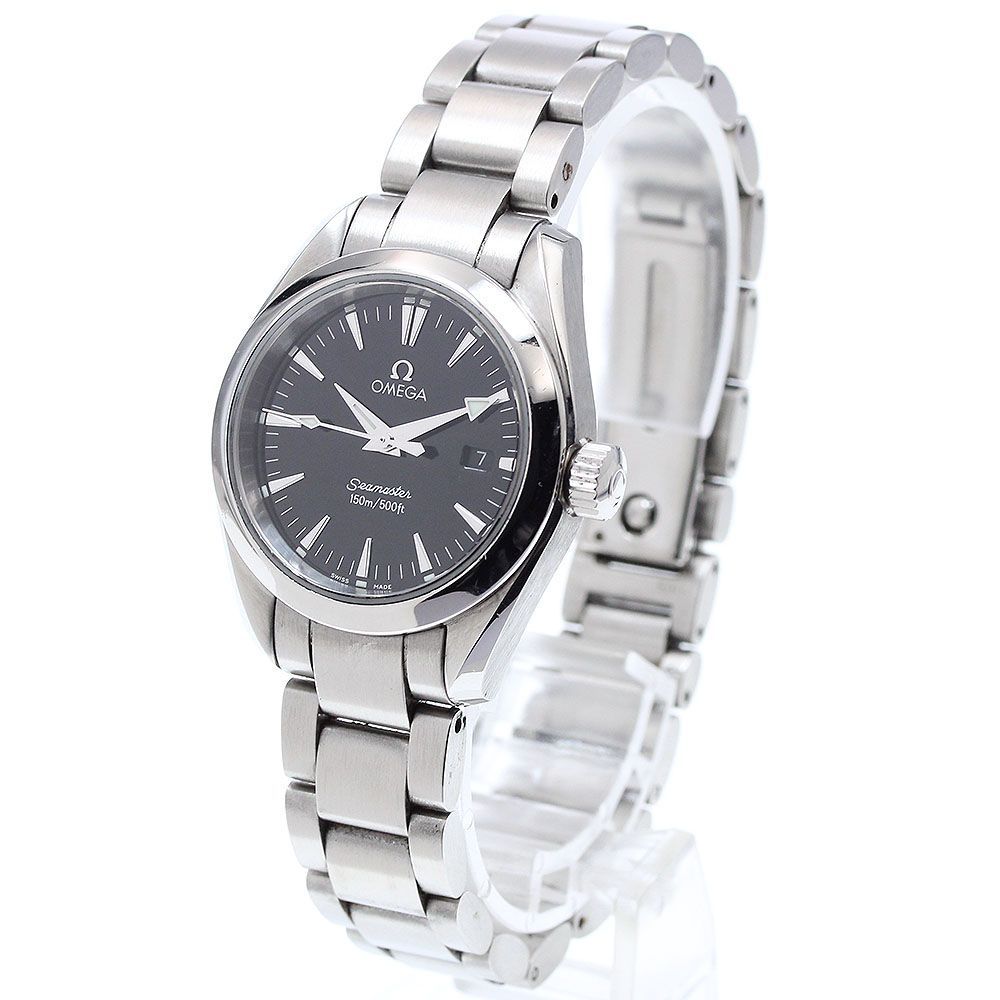 オメガ OMEGA 2577.50 シーマスター アクアテラ デイト クォーツ  