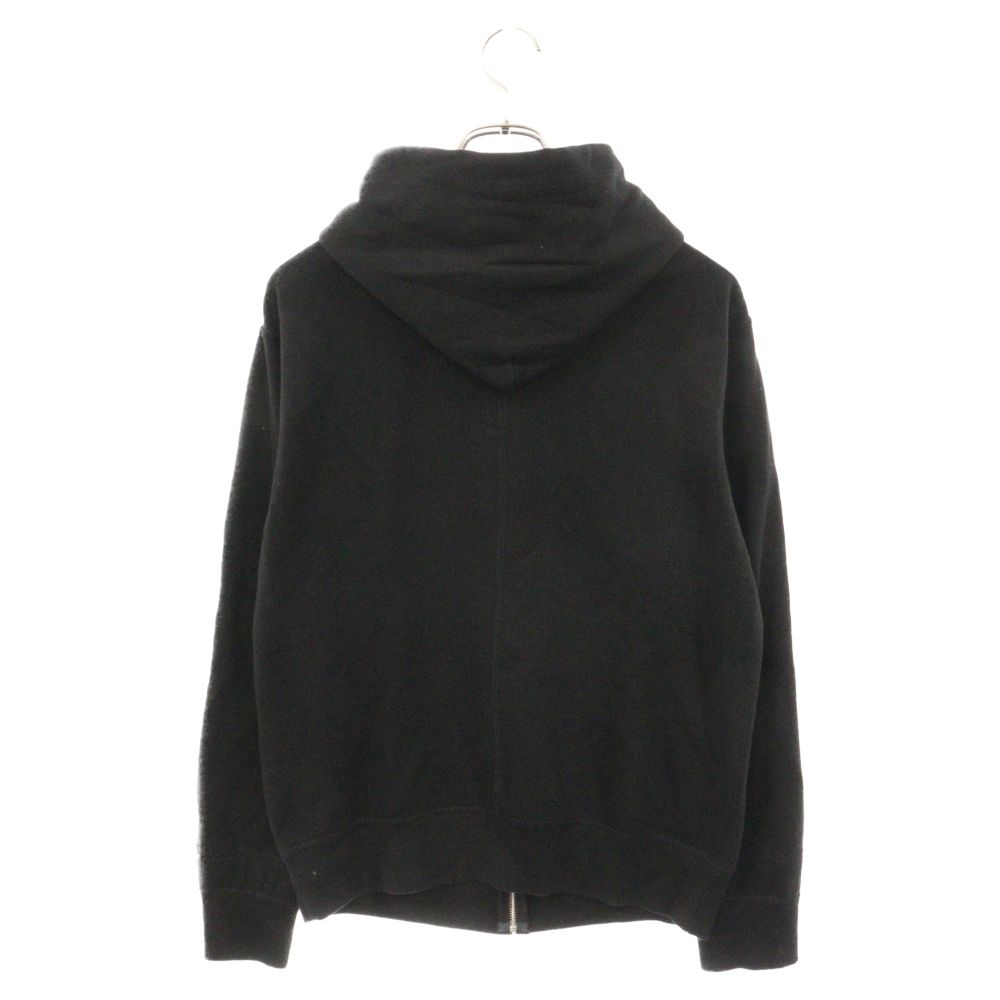 N.HOOLYWOOD (エヌハリウッド) UnderWear ZIP UP HOODIE アンダーウェアライン コットンニット ジップアップパーカー ブラック 47pieces